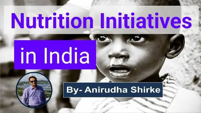 nutrition initiatives in india